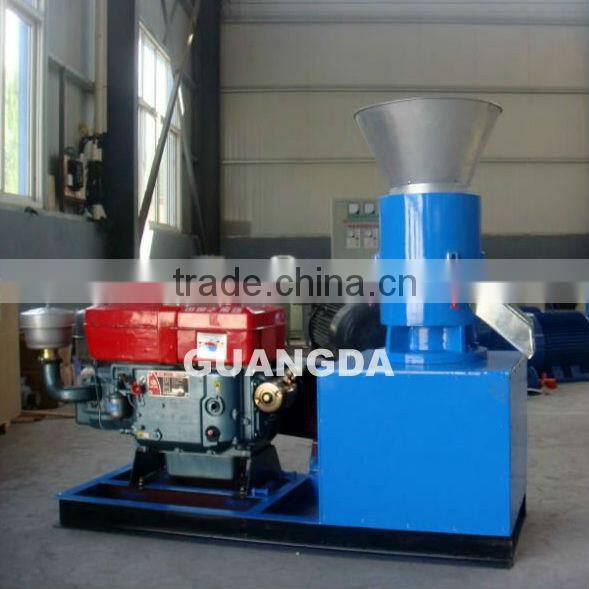 80-120kg/h mini sawdust pelletizer small wood pellet machine with fast delivery