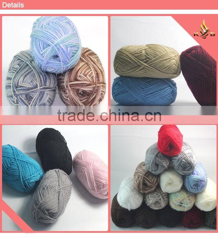 Textiles china beautiful wool acrylic yarn prices