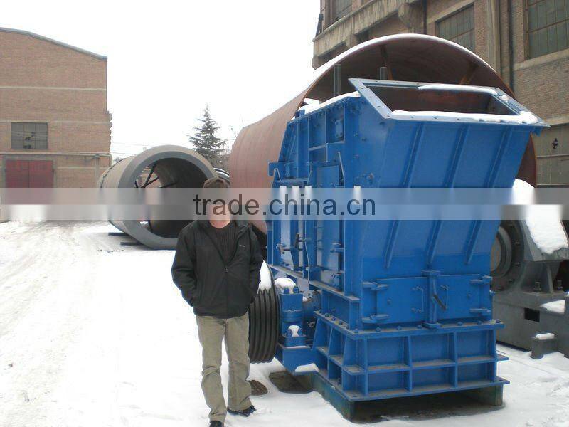 Impact crusher in dry mining equipment