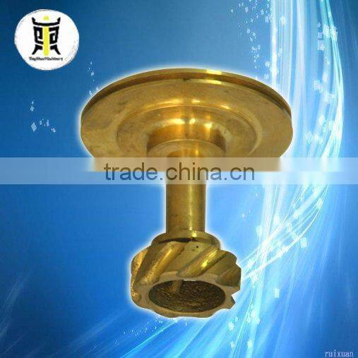 oem brass metal casting for pipe