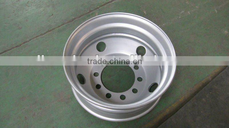 22.5X8.25 tubeless steel truck rims