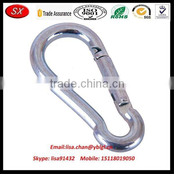Custom Aluminum Hooks Climbing Locking Carabiners