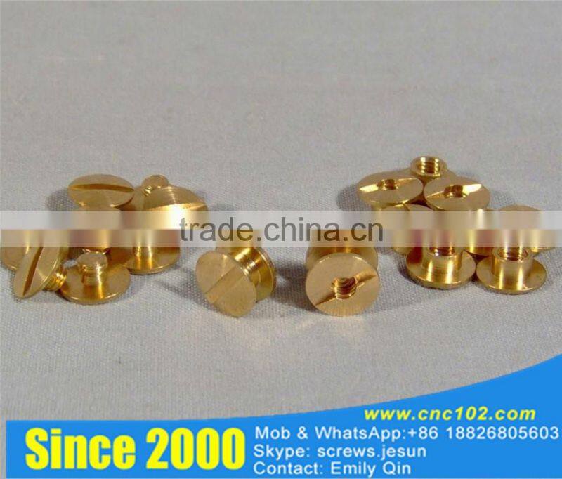 china supplier brass chicago screws