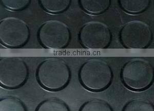 truck accessiories rubber round stud coin pattern mat matting floor flooring