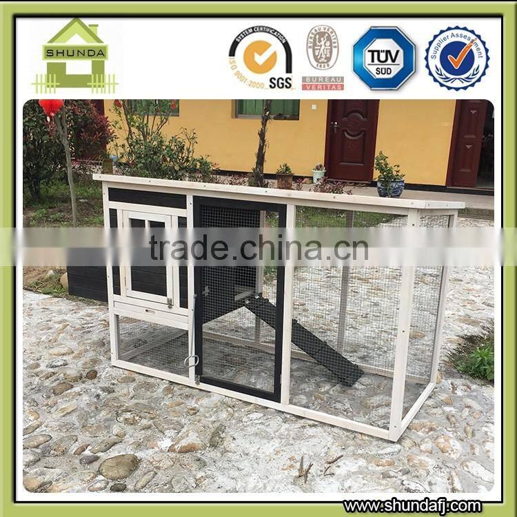 SDC04 Egg laying Colourful painting Garden wooden chicken coop