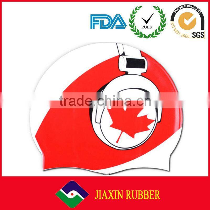 best selling good quality wholesale silicone swim Cap