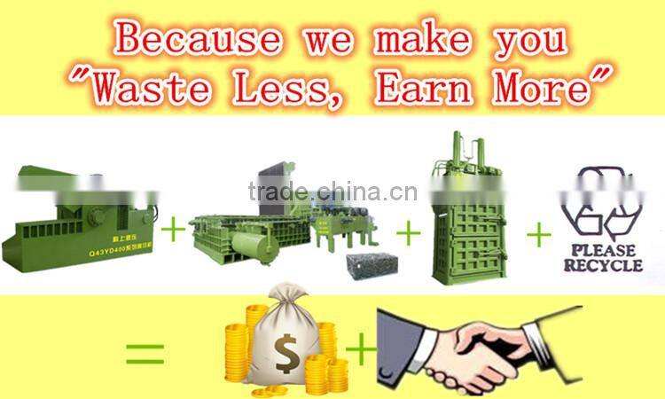 YJ-300 Vertical Iron Scrap Copper Aluminum Baler for Sale