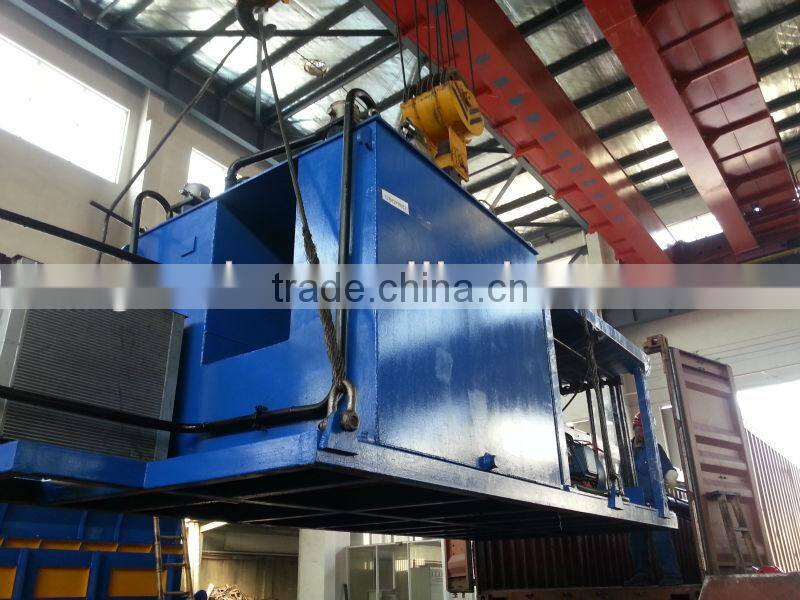 Good performance recycling scrap shear balers for export