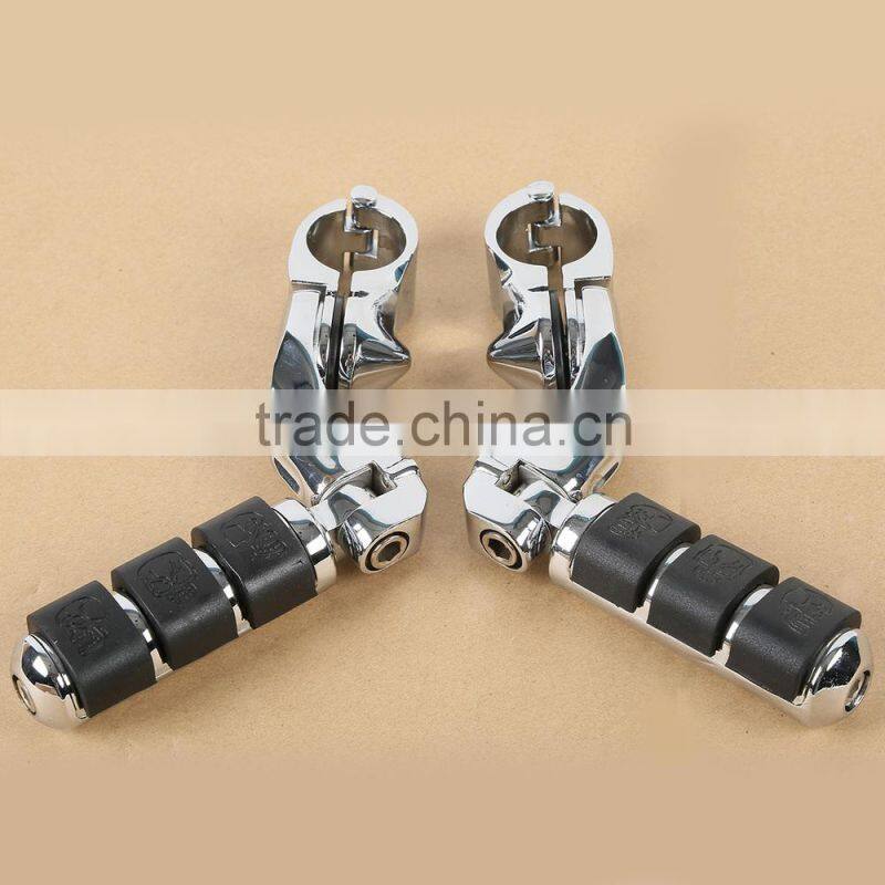 Engine Guard 1.25" Highway Foot Pegs Footpeg For Universal Motocycle New