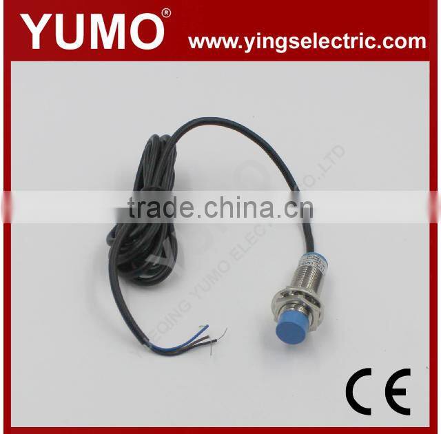 M12 Cylinder inductive proximity switch LJ12A3-4-Z/AY sensing range 4mm non-flush PNP NC 6-36VDC