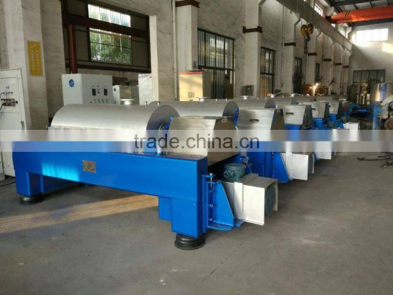 Centrifugal Machine Horizontal Decanter Centrifuge with Lid