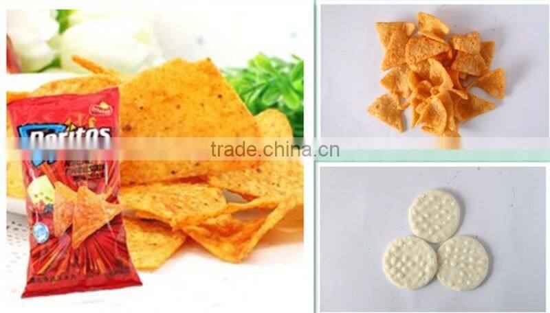 double screw Corn Doritos tortilla Chips Processing Machinery