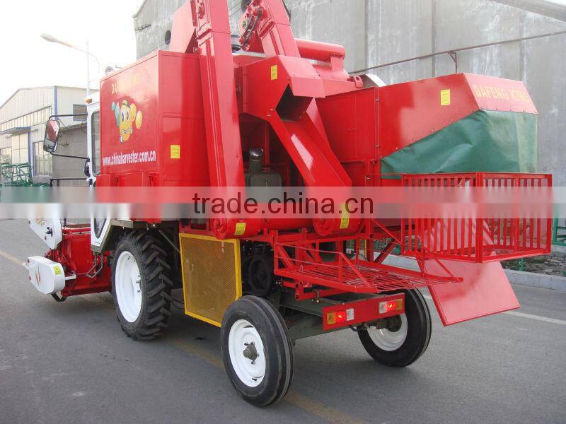 Self-propelled Soybean Combine Harvester