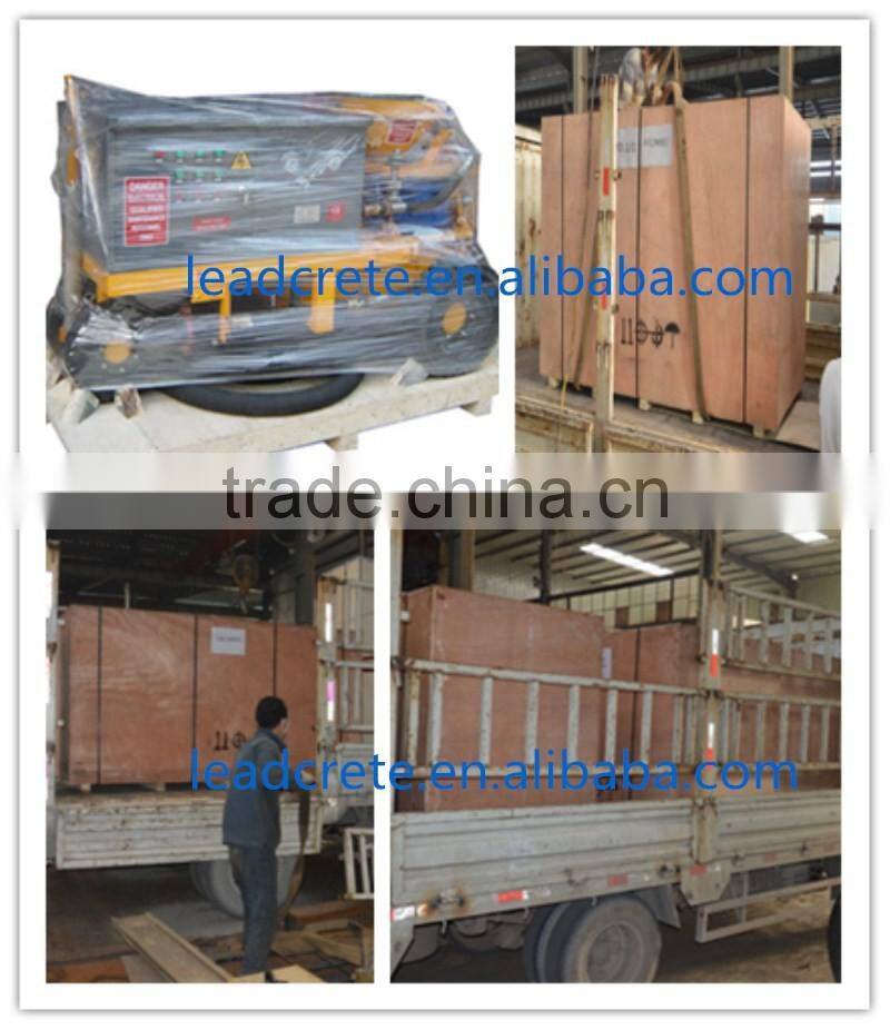 Professional fibre spraying used wet-mix mortar spraying shotcrete machine