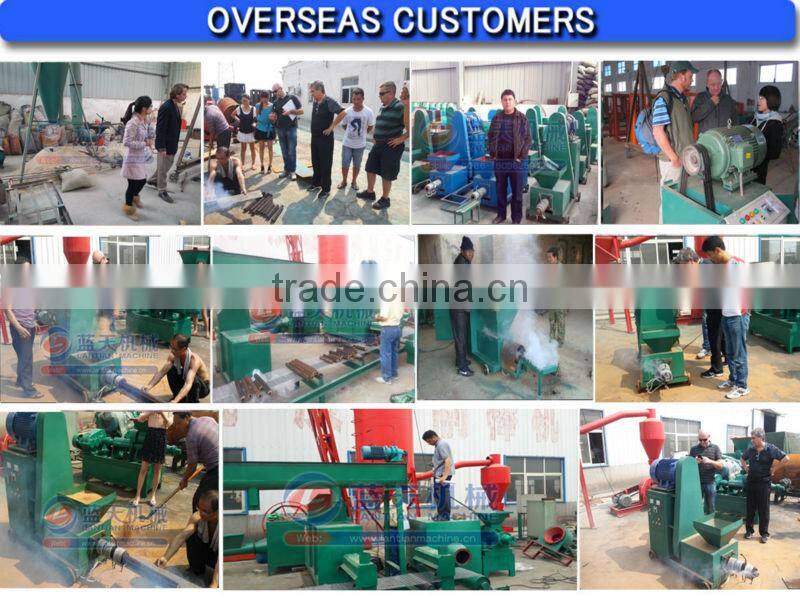 man power saving corn cobs/pellets charcoal briquette charcoal making machine/dryer machine manufactor