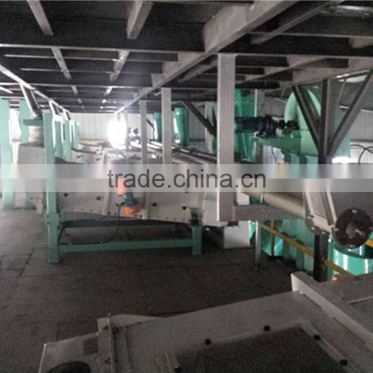 China manufacturer of complete set yellow corn cleaning machinery with price