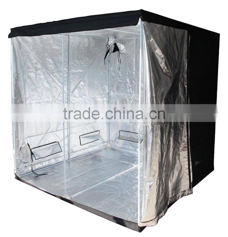2x2x2m Hydroponic Indoor Grow Tent Oxford Cloth Bud Dark Green Room Box