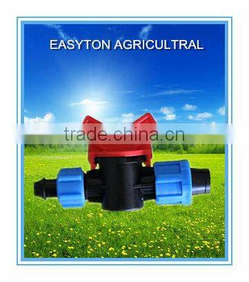 Off take Tape Valve with T Grommet ;irrigation drip tape fitting