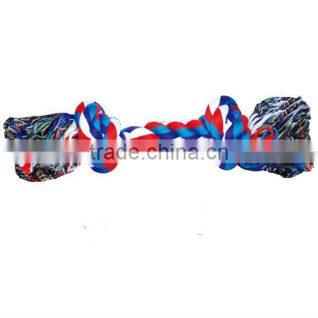 cotton dog play rope dog toys