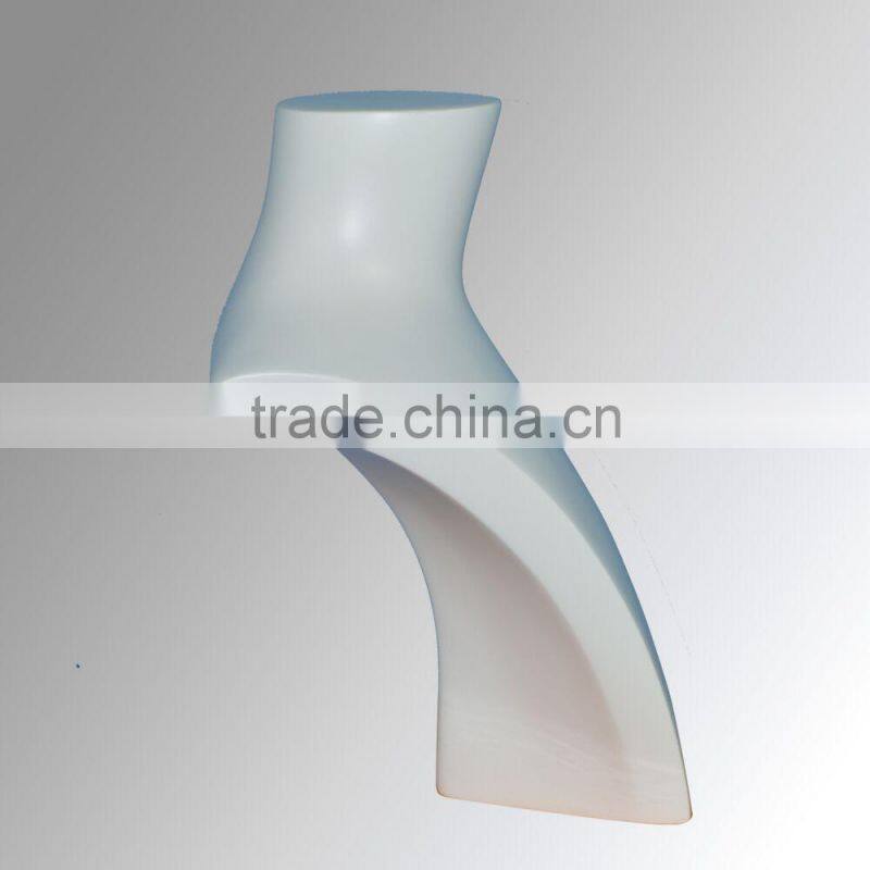 Fashion necklace and jewelry display bust mannequin