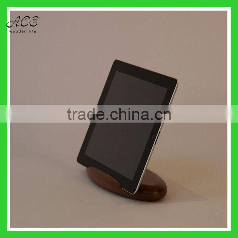 Solid wood IPAD stand Wooden ipad holder