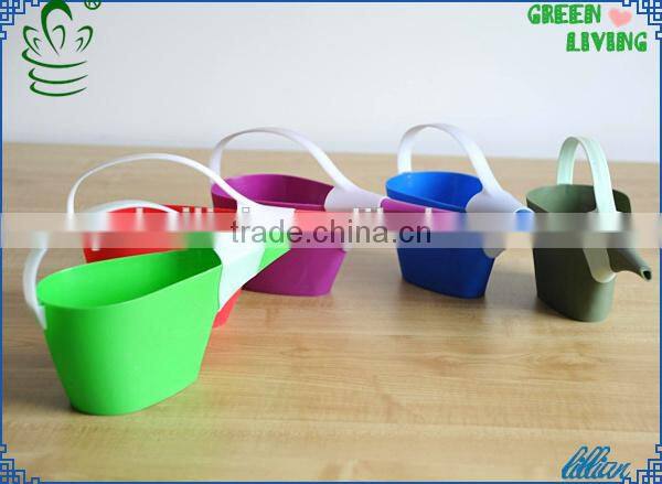 new product for 2014 green watering can portable watering system garden water can 1.2L