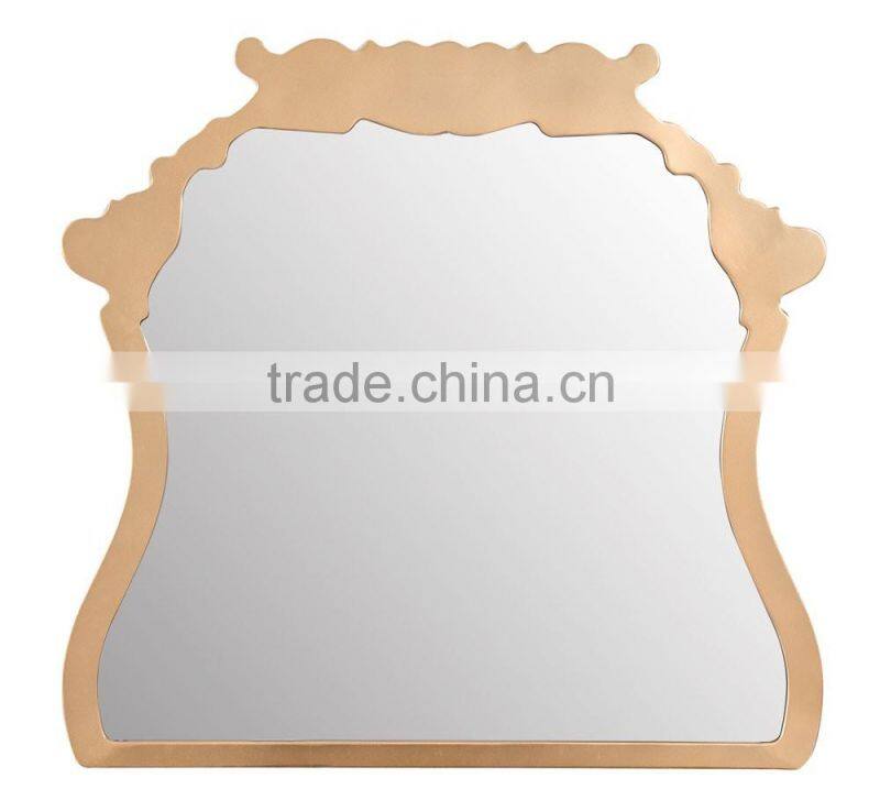 New decorative glass mirror with stainless steel frame