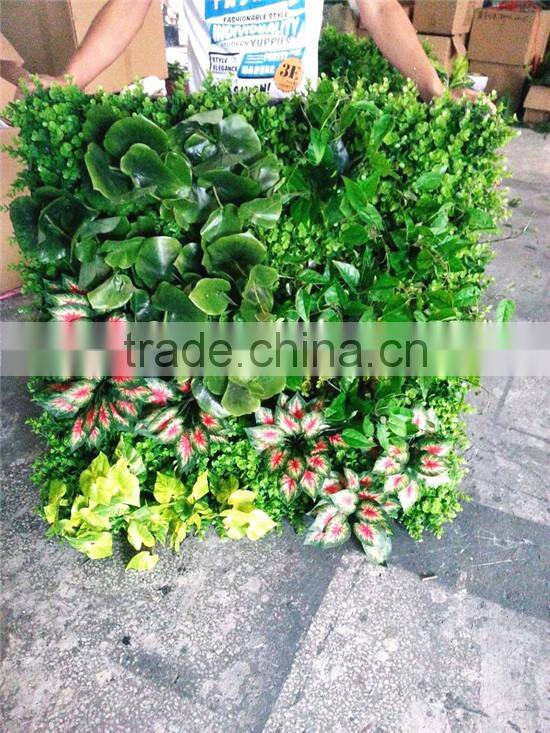 2017 factory price hot sale plastic plant wall artificial wall sale