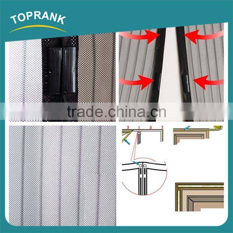 As seen on tv magnetic door mesh, fancy magnetic mosquito net door curtain