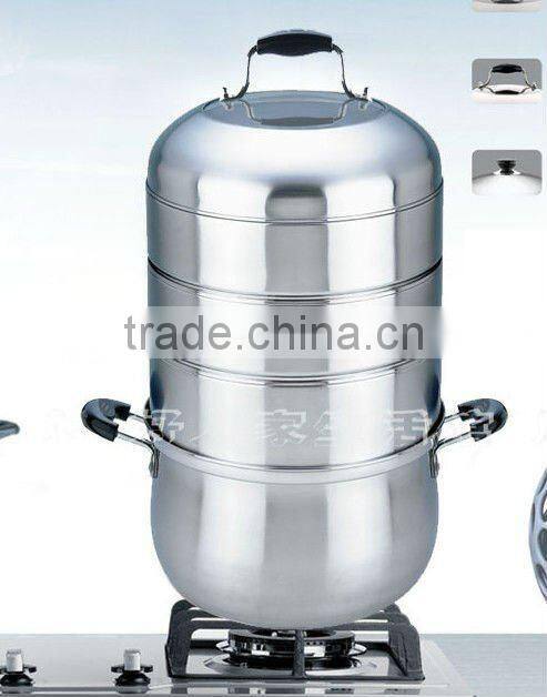 stainless steel Energy-Saving steamer pot with low price