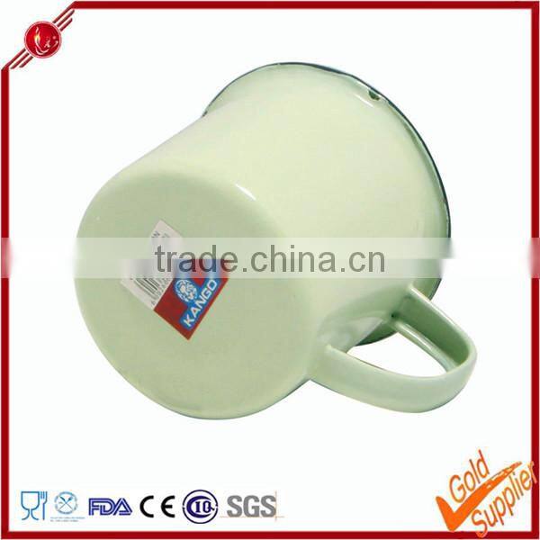 Enamel camping metal mug
