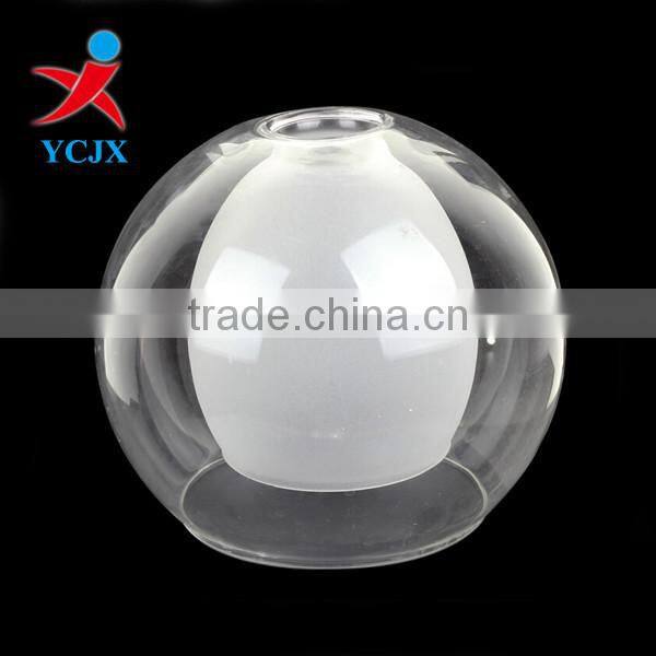 Borosilicate Glass Double Lampshade/ Clear Glass Ball Pendant Light Cover