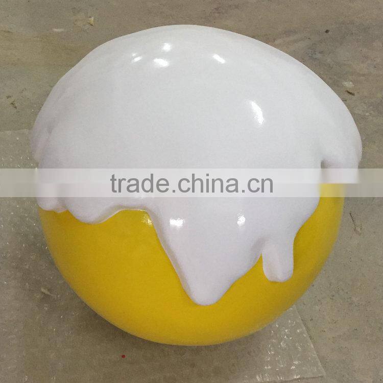 Fiberglass candy cake decoration