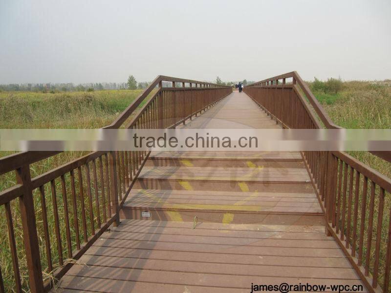 composite wood grain decking extrusion