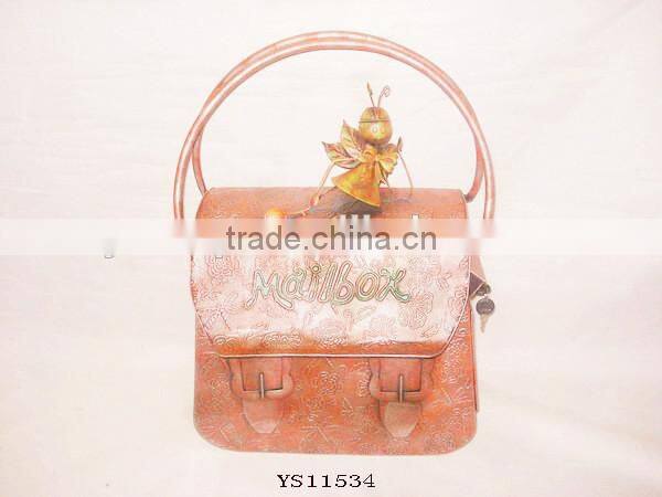 YS11534 metal handmade mailbox with lowest price 20 inch high