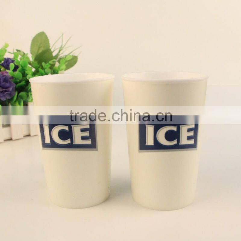 personalized design PP plastic cup 500ml for promotional