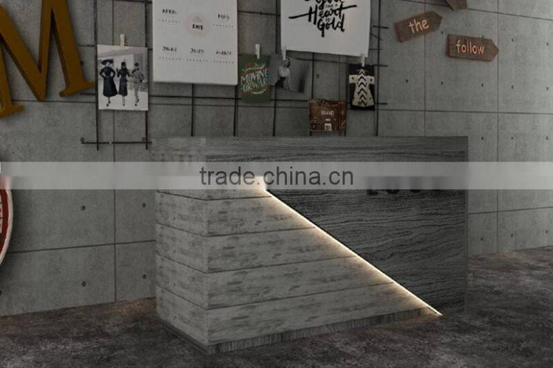 2017 new style shop counter design money counter reception counter(BG11-M098)