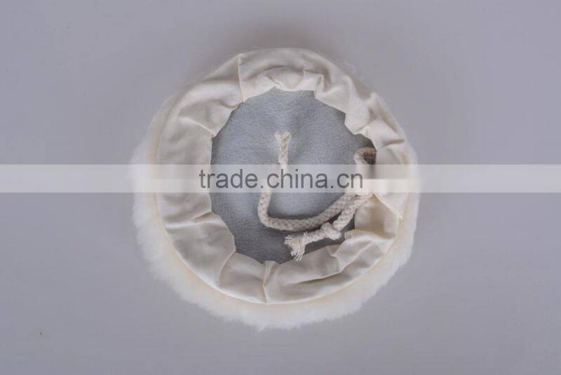 Top grade lamb skin polishing pad/polishing wool pad/wool buffing pad 4.5'',5'',6'',7'',8'',9''
