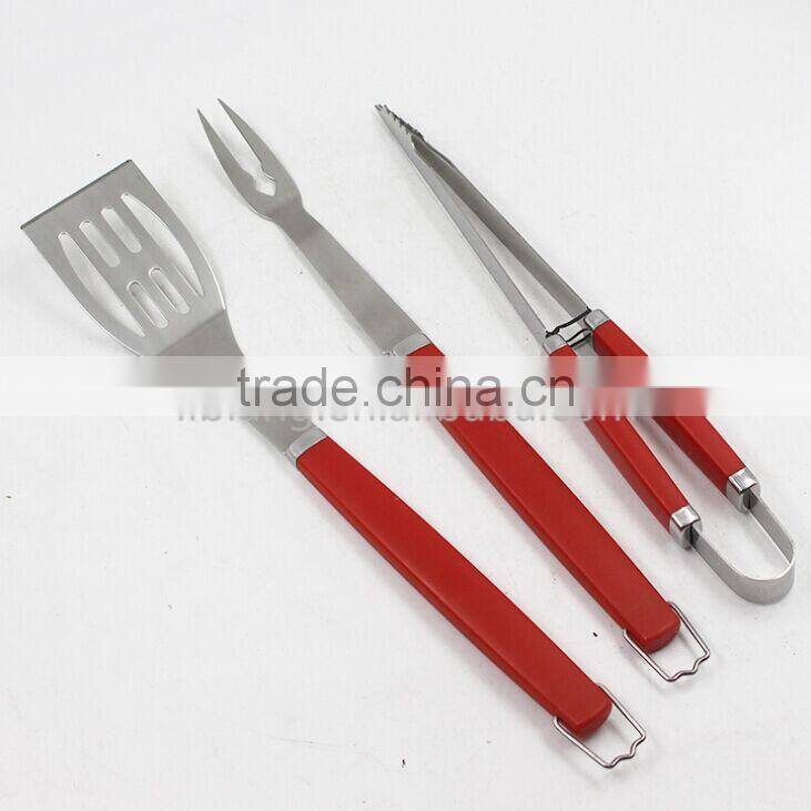 Stainless steel bbq set with bbq shovel