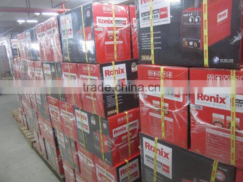 Ronix DC ARC welding inverter RH-4620 9.4KVA no load voltage 70V duty cycle60%