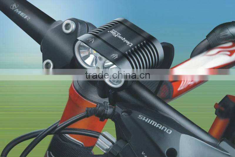 Battery Power Supply and Any Bicycle Frame Position usb bike light