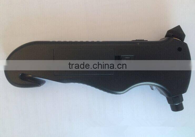 Multifunction Emergency Tool Digital Tire Pressure Gauge with Safety Hammer