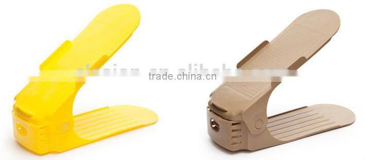 Wholesale Plastic Adjustable Shoe Display Stand Racks