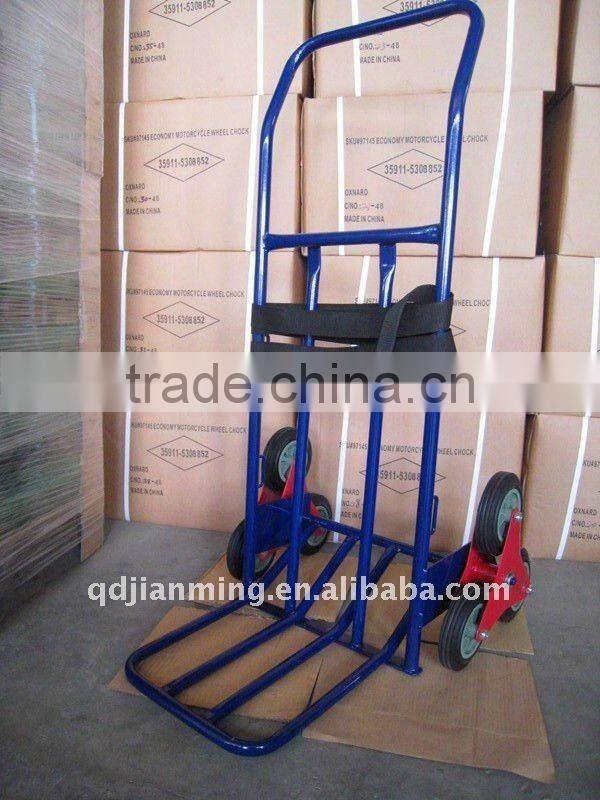 three wheel stair climbing hand truck trolly