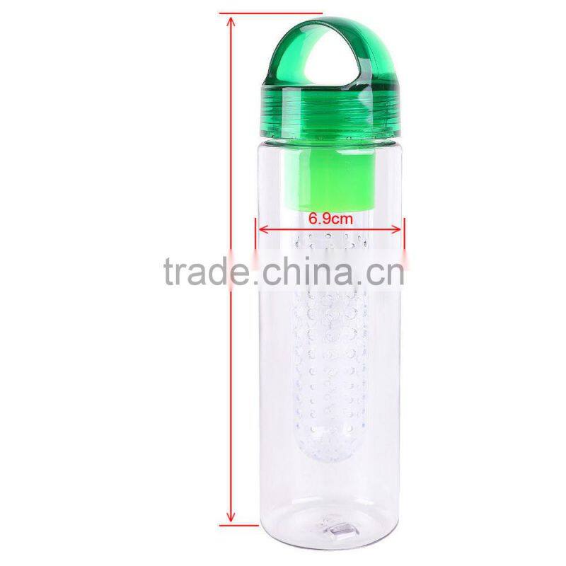 Fruit Infusing Water Bottle Sports Health Lemon Juice Make Bottle