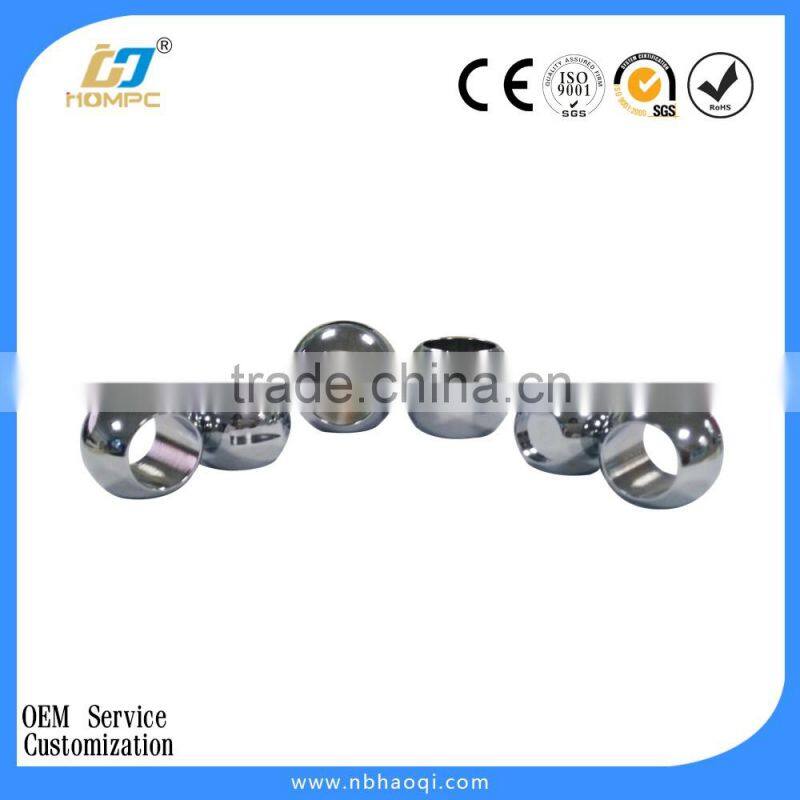 Chrome plated steel or brass valve ball