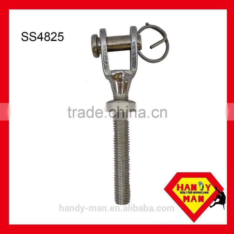 Marine Deck Hardware Stainless Diamond Eye With Ring Plate