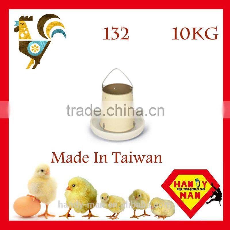 Medium Large 10kg Aluminum Metal Plastic Gear Box Feeder Chicken Poultry Feeder