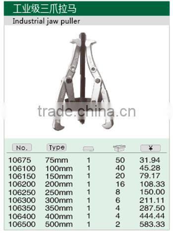 Industrial Grade 3 Jaws Gear Puller