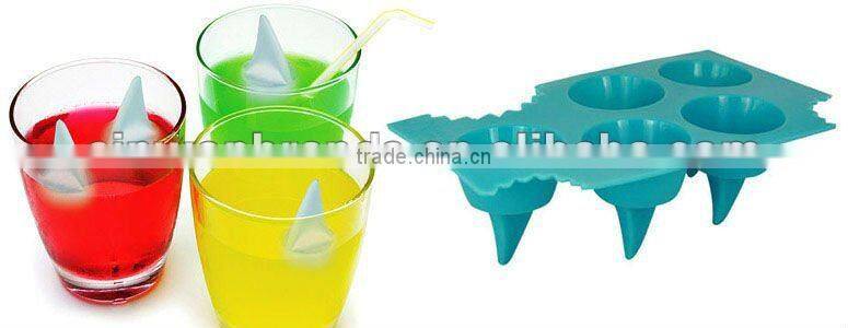 Silicone Shark Ice Cube Tray